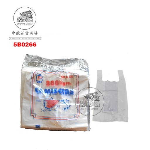 [5B0266] BOLSAS LLEVAR 外卖袋 (50x60cm)/2kg/10