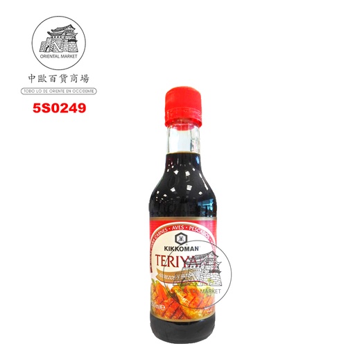 [502647/5S0249] SALSA TERIYAKI *KIKKOMAN* 日本万字照烧酱 250ml/6
