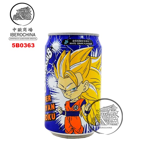 [5B0363] BEBIDA UVA *OCEAN BOMB* 白葡萄风味汽泡水 330ml/24