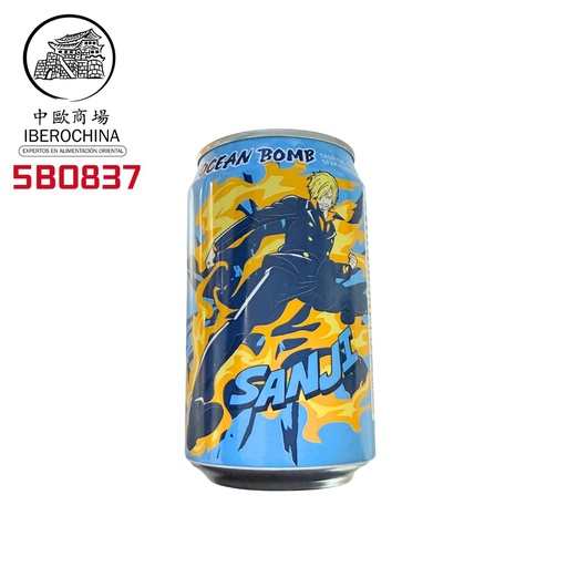 [5B0837] BEBIDA TROPICAL *OCEAN BOMB* 热帶水果风味汽泡水 330ml/24