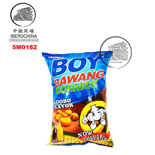 [5M0182] MAIZ ADOBO *BOY BAWANG* 菲烧烤味烤玉米 90g/40