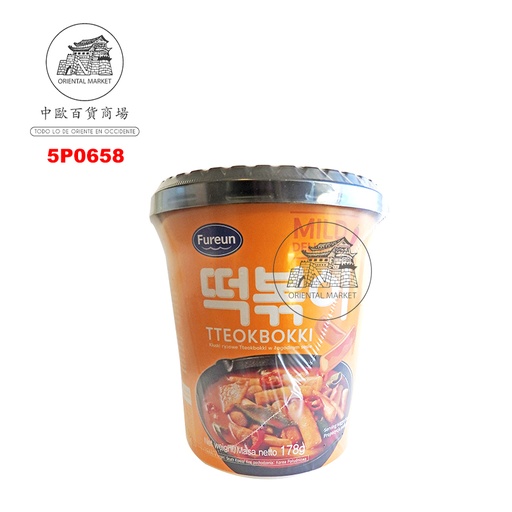 [5P0658] PASTA ARROZ TOPPOKI *FUREUN* 韩式速食年糕 178g/12