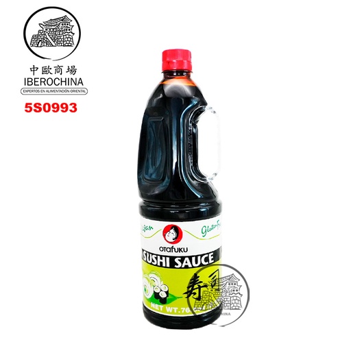 [5S0993] SALSA SUSHI SIN GLUTEN *OTAFUKU* 日本寿司调酱无麸质 2.17kg/6 (VEGANO)