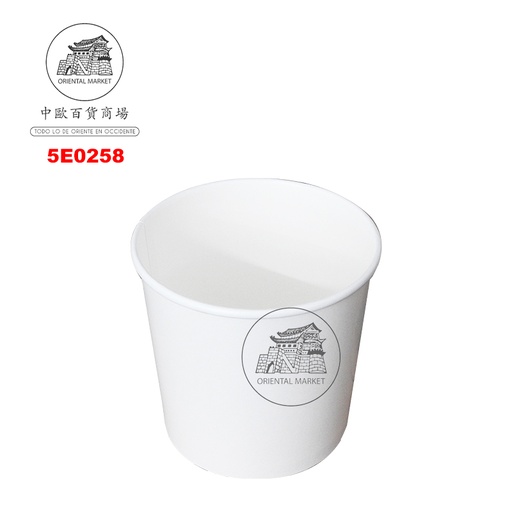 [5E0258] ENVASE PAPEL BOWL 汤桶外卖盒 750ml/500u/1
