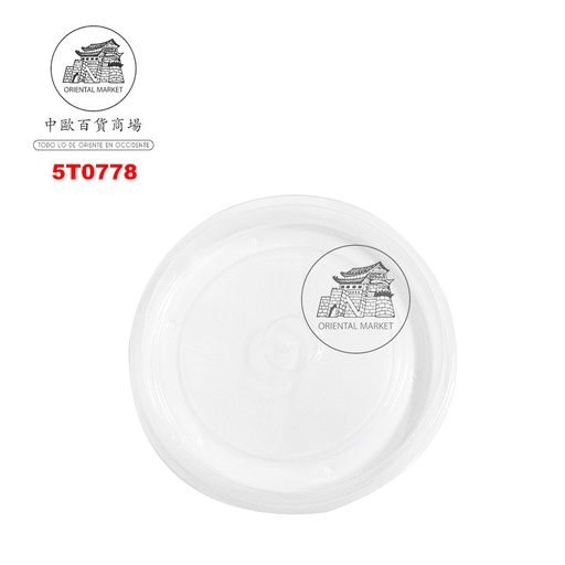 [5T0778] TAPA ENVASE PAPEL *LK2PP* 塑料圆汤桶盖子 500ml/500