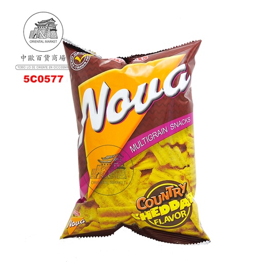 [5C0577] CHIPS QUESO *NOVA COUNTRY* 菲起司味薯片 78g/50
