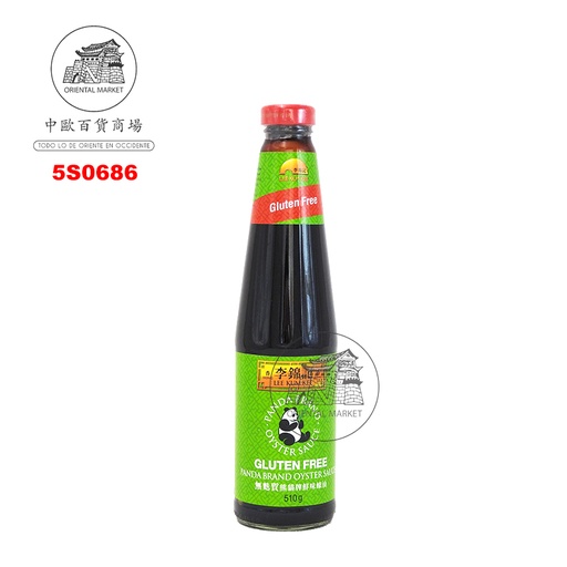 [501232/5S0686] SALSA OSTRA SIN GLUTEN *LKK* 李锦记无麸质蚝油 510g/12