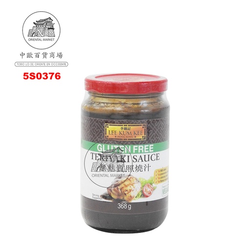 [5S0376] SALSA TERIYAKI SIN GLUTEN *LKK* 李锦记无麸质照烧汁 368g/12