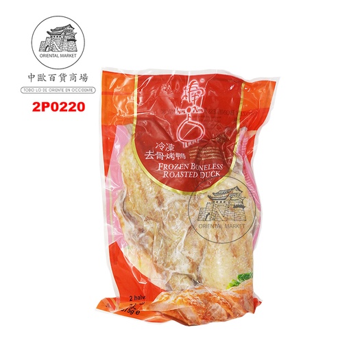 [200642/2P0220] PATO DESHUESADO *BON DIM* 棒点冻去骨烤鸭 500g/18