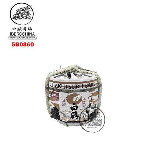 [5B0860] BARRIL DECOR *HAKUTSURU* 日本白鹤醇酿清酒 /10