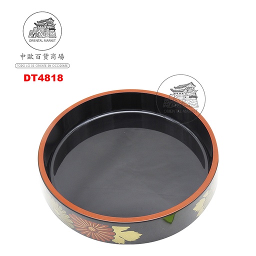 [DT4818] PLATO SUSHI REDONDO 圆形寿司盘 (太阳花) (24cm) (8吋)