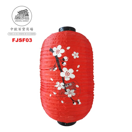 [FJSF03] FAROLILLO ROJO SAKURA 日式红灯笼 /100 (樱花) (12寸)