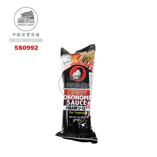 [5S0992] SALSA OKONOMI PICANTE *OTAFUKU* 日本大阪烧辣酱 300g/12