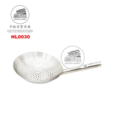 [HL0030] ESCURRIDOR MANGO INOXIDABLE 全钢柄漏壳 (30cm)