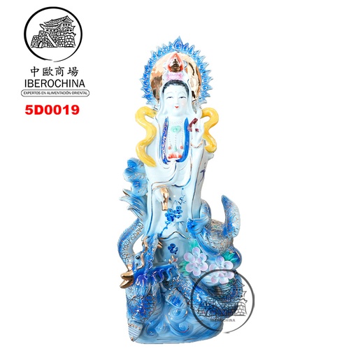 [5D0019] DIOSA PORC. *SW53307/22* 彩加金滴水观音 /4