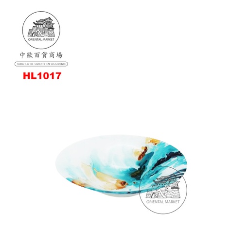 [HL1017] PLATO REDONDO COLORES 圆形炫彩盘 (30cm)