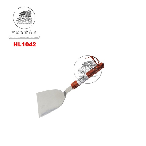 [HL1042] ESPÁTULA MADERA TEPPANYAKI 日本料理铲 (1号) (27.5x12cm)