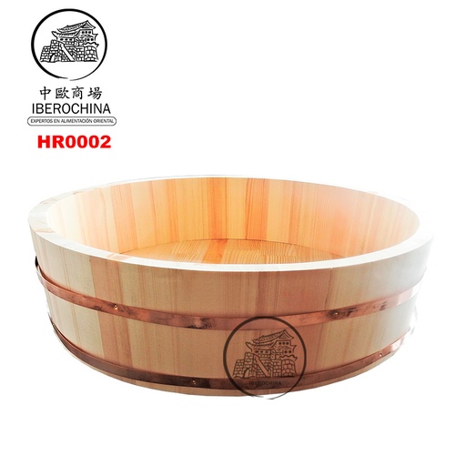 [HR0002] FUENTE MADERA HANGIRI 铜边饭盆 (60cm)