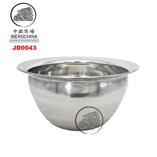[JD0043] FUENTE ACERO INOXIDABLE 加厚无磁油盆 (10寸)