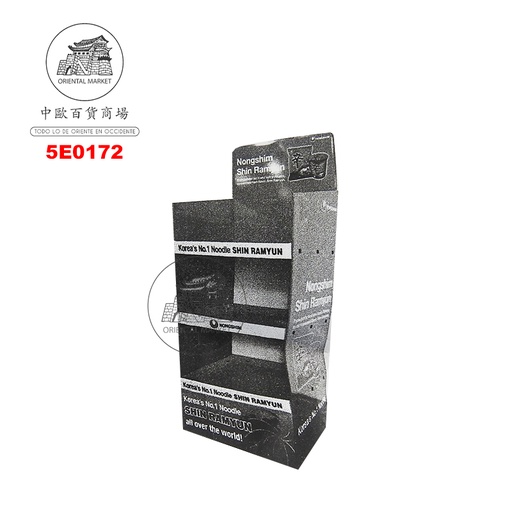 [5E0172] EXPOSITOR NEGRO *NONGSHIM* 农心货架