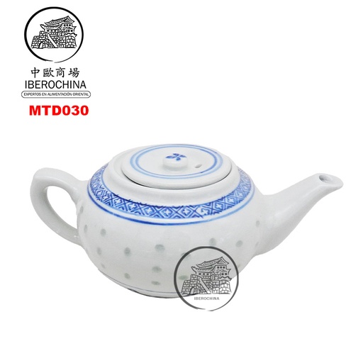 [MTD030] TETERA AZUL (2-4 PERSONAS) 青龙米通蓝色茶壶 /24