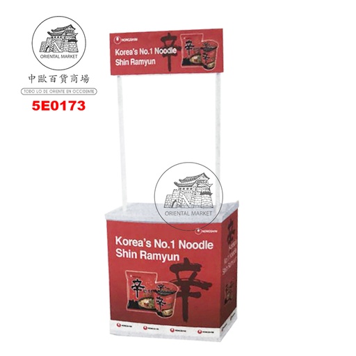 [5E0173] EXPOSITOR ROJO 农心透明架子