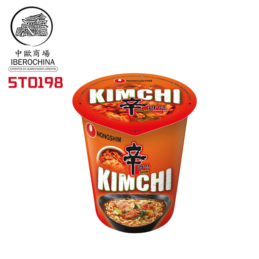 [5T0198] NOODLE CUP KIMCHI *NONGSHIM* 农心泡菜辛杯面 75g/12