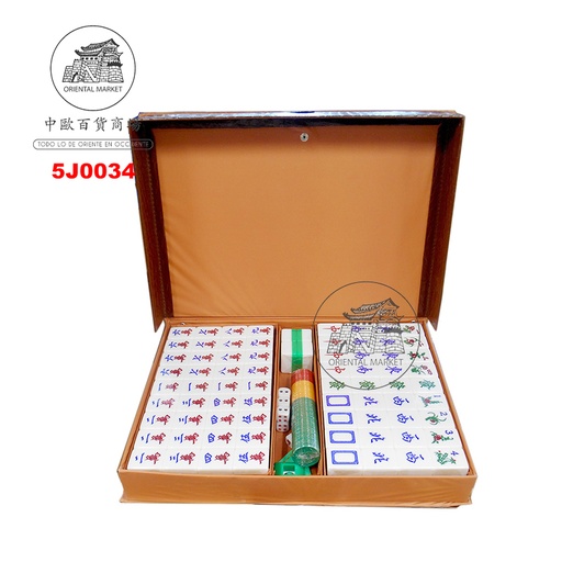 [5J0034] JUEGO MA YONG ESPANO 香港8分(大)西文麻雀 /5
