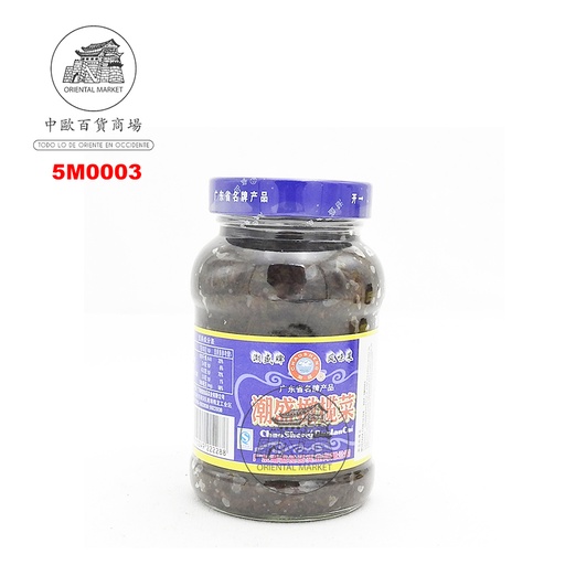 [5M0003] MOSTAZA ESCURTIDA CON OLIVAS *PENGSHENG* 蓬盛牌橄榄菜 450g/24