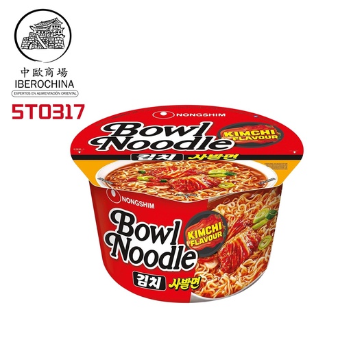 [5T0317] NOODLE BOWL KIMCHI *NONGSHIM* 农心泡菜辛碗面 100g/12