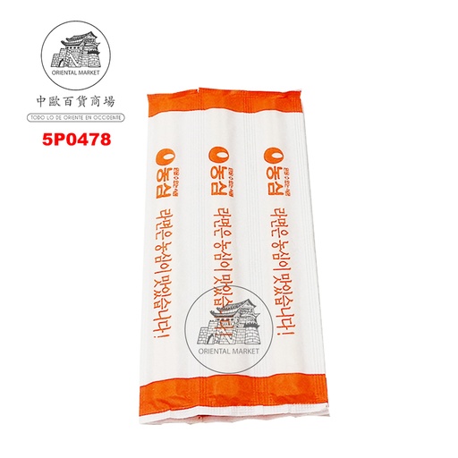 [5P0478] PALILLO ENFONDADO *NONGSHIM* 农心一次性筷子