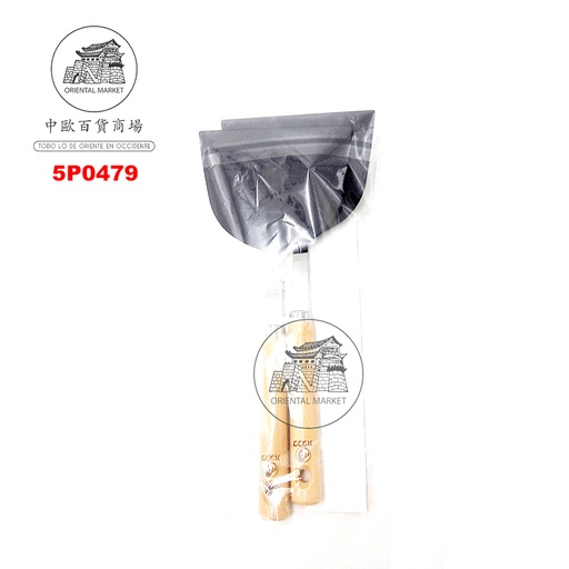 [5P0479] PALA OKONOMIYAKI *OTAFUKU* 多福铁板烧短木铲 2u/1