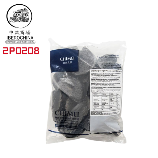 [2P0208] PAN BAO NEGRO CONGELADO *CHIMEI* 奇美冻黑刈包 600g/20u/10