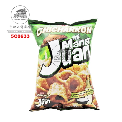 [5C0633] CHICHARON *MANG JUAN*菲律賓小吃 90G/18