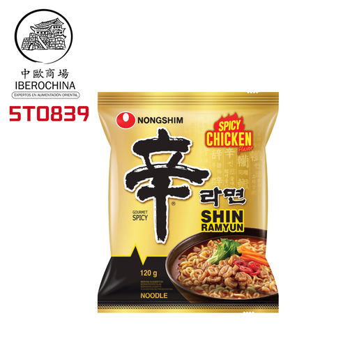 [5T0839] FIDEOS DE POLLO *NONGSHIM* 农心鸡味面 120G/20