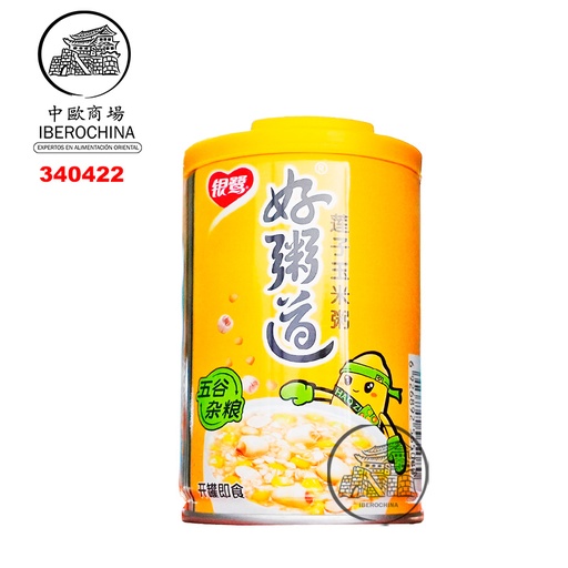 [340422] ARROZ DULCE LOTO MAIZ *YINLU* 银鹭好粥道莲子玉米粥 280g/12