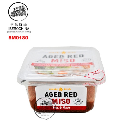 [5M0180] MISO ROJO *HIKARI* 日本赤红味噌 300g/8