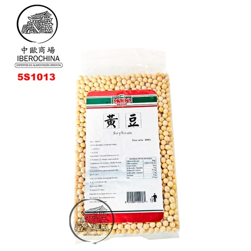 [5S1013] SOJA AMARILLA *MODO* 上品牌黄豆 800g/12