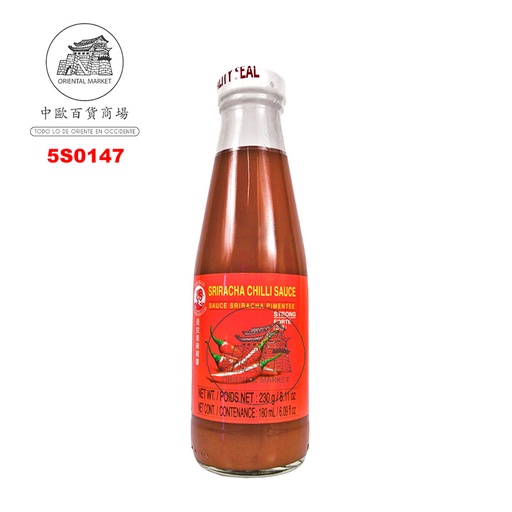 [5S0147] SALSA SRIRACHA *COCK* 鸡标是拉差酱 230g/24