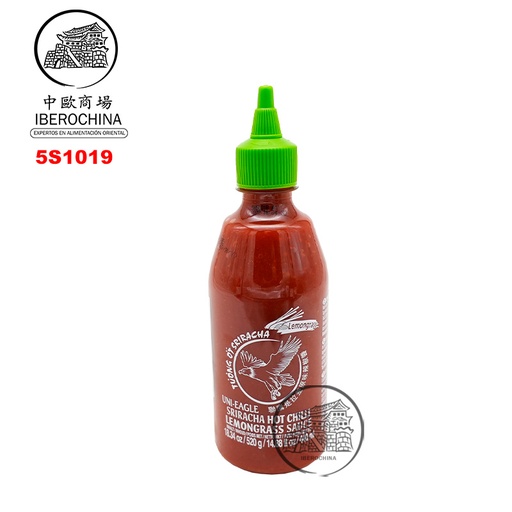[5S1019] SALSA SRIRACHA LIMA *UNI-EAGLE* 联鹰青柠是拉差酱 520g/12