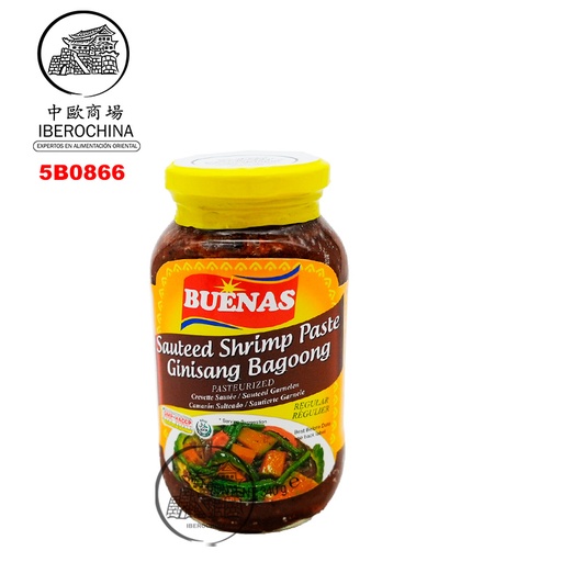 [5B0866] BAGOONG ALAM.GUISADO *BUENAS* 菲律宾熟虾酱340g/24