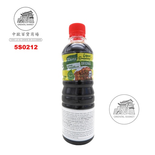 [5S0212] SALSA SAZONADOR ORG*KNORR* 菲KNORR調料醬油500ml/12