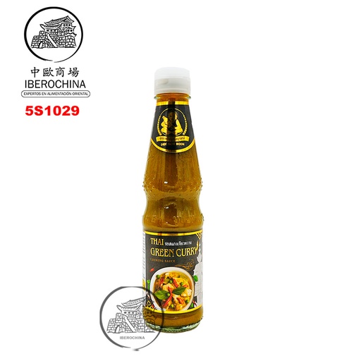 [5S1029] SALSA CURRY VERDE *HEALTHY BOY* 仁和园绿咖喱 345g/12