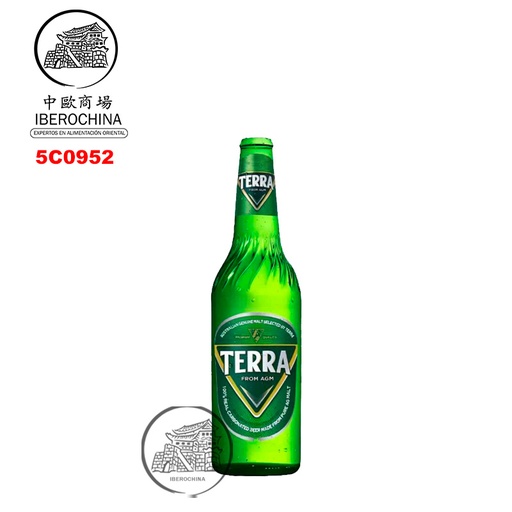 [5C0952] CERVEZA COREANA (4,6%) *TERRA* 韩国啤酒 330ml/24