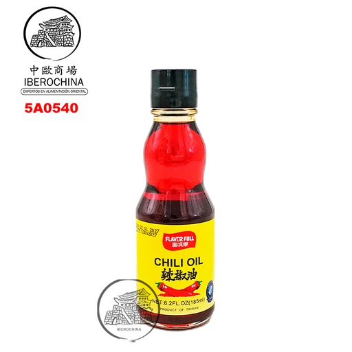 [501647/5A0540] ACEITE PICANTE *FOREWAY* 富味乡辣椒油 185ml/12
