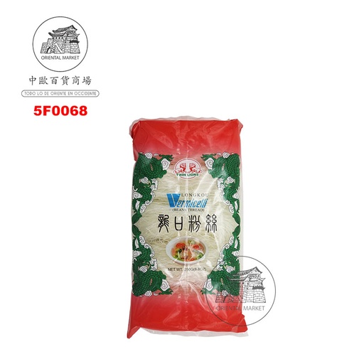 [5F0068] FIDEO SOJA VERMICELLI *TWIN LION* 双狮绿豆粉丝 250g/40