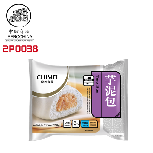 [2P0038] BOLLO TARO CONGELADO *CHIMEI* 奇美冻芋泥包 390g/6u/15