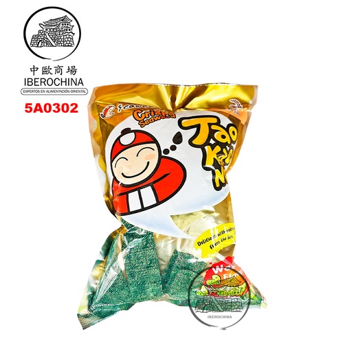 [502723/5A0302] SNACK ALGA WASABI *TAOKAENOI* 小老板芥末味海苔 32g/12
