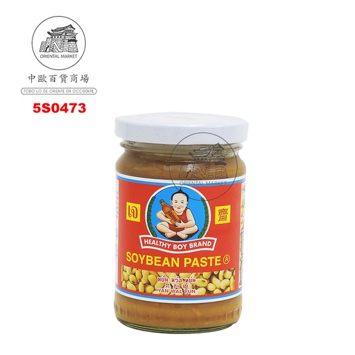 [5S0473] SALSA SOJA AMARILLA*HEALTHY BOY*仁和園黄豆酱245g/12