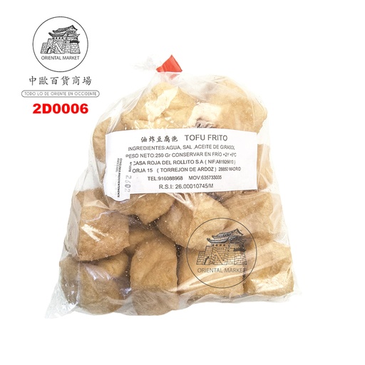 [2D0006] TOFU FRITO 豆腐泡 200g